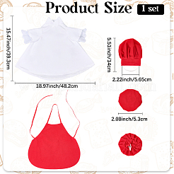 Polyester Clothing Set&nbsp;AJEW-WH20077-001B