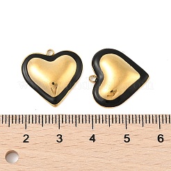 304 Stainless Steel Enamel Pendants&nbsp;STAS-P380-09G-04