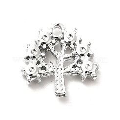 Alloy Rhinestone Pendants&nbsp;ALRI-C007-27P