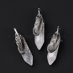 Natural Quartz Crystal Pendants&nbsp;G-E059-04AS-07