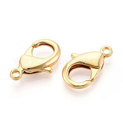 Brass Lobster Claw Clasps&nbsp;KK-YW0004-01E-G