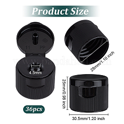 Plastic Flip Bottle Caps&nbsp;LS-FIND-WH0152-707B