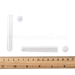 Clear Tube Plastic Bead Containers with Lid&nbsp;X-C065Y
