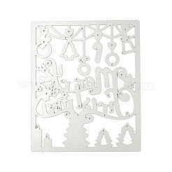 Christmas Carbon Steel Cutting Dies Stencils&nbsp;DIY-XCP0001-13