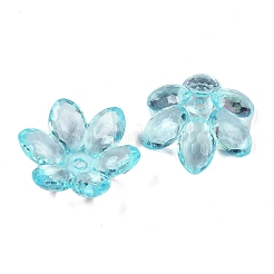 Transparent Acrylic Bead Caps&nbsp;OACR-H118-03E
