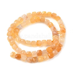 Natural Topaz Jade Beads Strands&nbsp;G-H078-C50-6mm