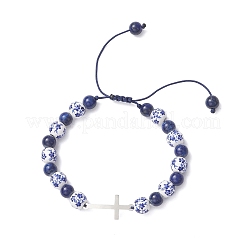 2Pcs 201 Stainless Steel Link Bracelets&nbsp;BJEW-JB12937