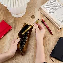 Cowhide Pen Case&nbsp;OFST-WH0004-053B