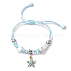 Adjustable Korean Waxed Polyester Cord Bracelets&nbsp;BJEW-JB11607-01