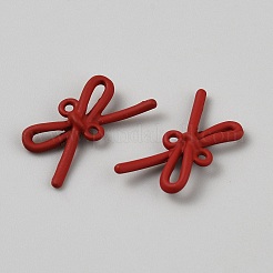 Spray Printed Alloy Connector Charms&nbsp;FIND-WH0148-477A-06
