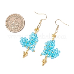Glass Dangle Earrings&nbsp;EJEW-MZ00688-02