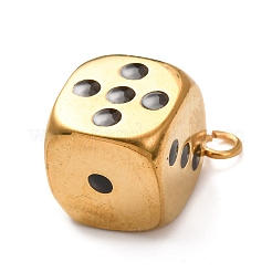 304 Stainless Steel Pendants&nbsp;STAS-D263-18B-G