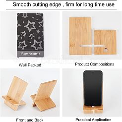 Bamboo Mobile Phone Holders&nbsp;AJEW-WH0248-138