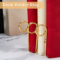 Alloy Book Clip&nbsp;AJEW-WH0609-633G