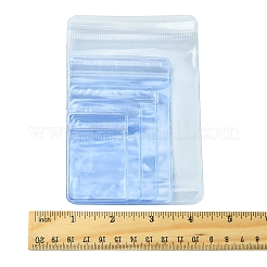 60Pcs 6 Styles Rectangle PVC Resealable Packaging Bags&nbsp;OPP-FS0001-17