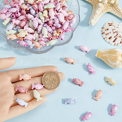 300Pcs Craft Style Acrylic Beads&nbsp;MACR-SC0001-72