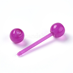 Double-headed Acrylic Nipple Piercing Retainers&nbsp;EJEW-L206-B02