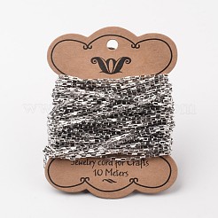 Tarnish Resistant Unwelded 304 Stainless Steel Box Chains&nbsp;CHS-L015-04