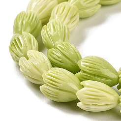Synthetic Coral Dyed Beads Strands&nbsp;CORA-P008-04A-01