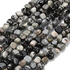 Natural Picasso Jasper Beads Strands&nbsp;G-K398-A01-01