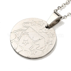 Non-Tarnish Constellation Pendant Necklaces&nbsp;LS-NJEW-S422-04P-02