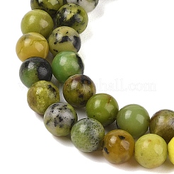 Natural Serpentine Beads Strands&nbsp;G-G829-06-6mm