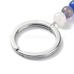 Gemstone Hexagon Pendant Keychain&nbsp;G-Z033-02