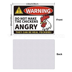 UV Protected & Waterproof Aluminum Warning Signs&nbsp;AJEW-WH0111-H10