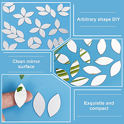100Pcs Self-Adhesive Acrylic Mosaic Tiles&nbsp;DIY-OC0012-59A