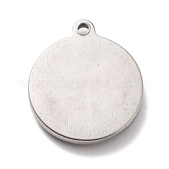 Non-Tarnish 304 Stainless Steel Pendants&nbsp;STAS-B024-18P