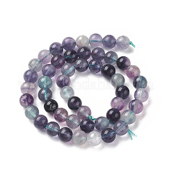 Natural Fluorite Beads Strands&nbsp;G-B038-C02
