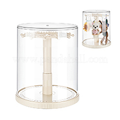 Clear ABS Plastic Doll Display Cases&nbsp;DJEW-WH0028-010
