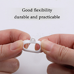 5Pcs 5 Colors Rubber Lanyard Straps&nbsp;DIY-GF0008-39C