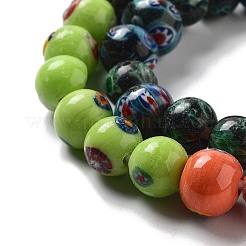 Handmade Nepalese Lampwork Beads&nbsp;LAMP-Z008-09G