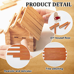 2 Sets 40Pcs Mini Wood Floor Sticker&nbsp;DIY-GO0002-34