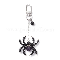 2Pcs Natural Amethyst Pendant Decorations&nbsp;HJEW-TA00391