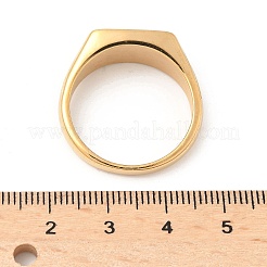 316L Stainless Steel Natural Lapis Lazuli Finger Rings for Women&nbsp;RJEW-U054-02C-03G