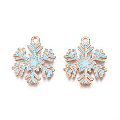 Christmas Style Alloy Enamel Pendants&nbsp;X-ENAM-Q442-68A