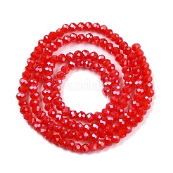 Electroplate Glass Beads Strands&nbsp;EGLA-A044-P1mm-A22