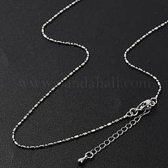 Brass Ball Chain Necklaces for Women&nbsp;NJEW-D302-32P