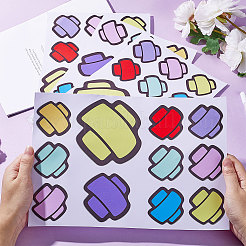 PVC Cartoon Bandage Self Adhesive Car Stickers&nbsp;STIC-WH0004-13