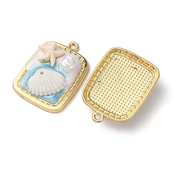 Alloy Enamel Pendants&nbsp;ENAM-B028-23KCG