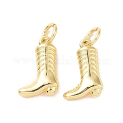 Rack Plating Brass Charms&nbsp;X-ZIRC-C042-08G