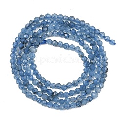 Natural Devil Blue Aquamarine Beads Strands&nbsp;GG-CBAF158-D01-03