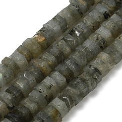 Natural Labradorite Beads Strands&nbsp;G-G317-A10-3x6mm