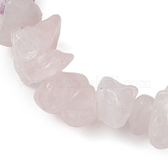 Natural AmethystChips Beaded Stretch Bracelets for Women&nbsp;BJEW-TA00557-01