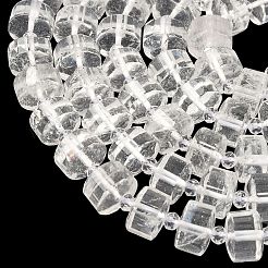 Natural Quartz Crystal Beads Strands&nbsp;G-G453-G03-7x12mm