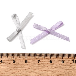 Polyester Bowknot with Polka Dot Sew on Ornament Accessories&nbsp;DIY-C085-02