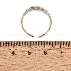 304 Stainless Steel Cuff Open Rings for Women&nbsp;SA-CBA82C8-12GP