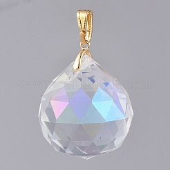Glass Pendants&nbsp;PALLOY-JF00445-03